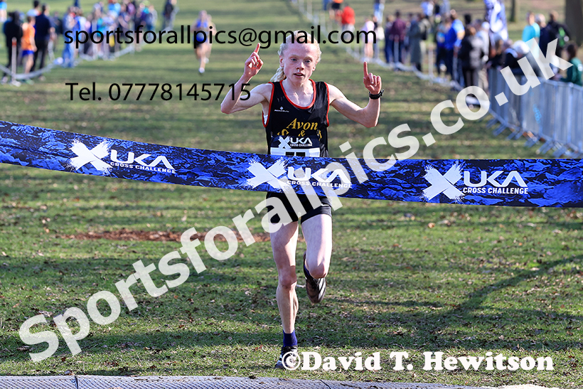 Women under-20s 2025 UK CAU Inter Counties Cross Country Champs., Wollaton Park, Nottingham. Photo: David T. Hewitson/Sports for All Pics